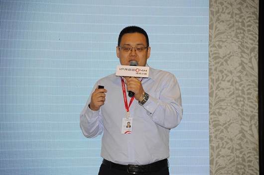 渠道總監(jiān)董文介紹公司