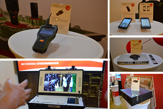 捷視飛通全國巡展北京站現(xiàn)場產品展示